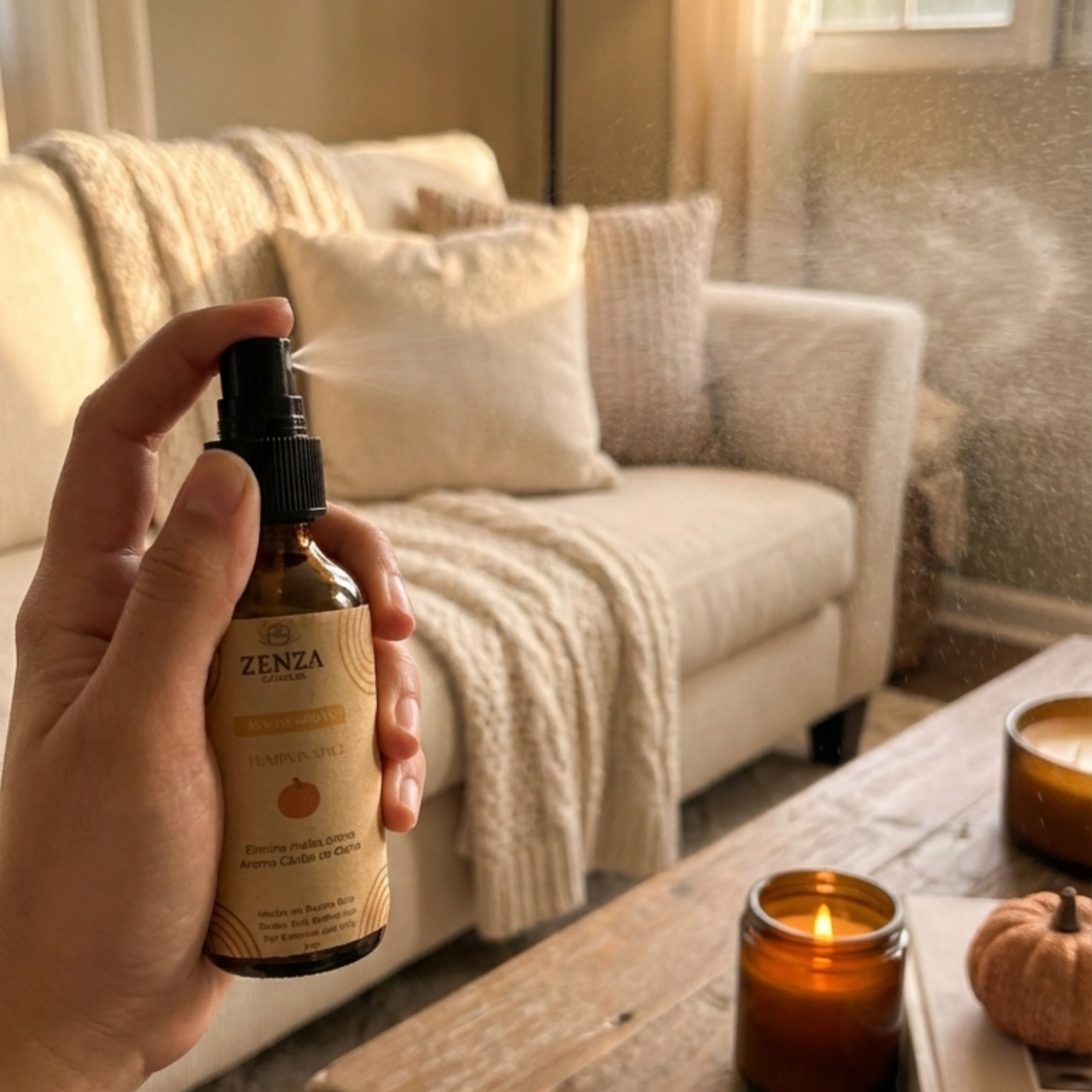 🍂Room Spray Pumpkin Spice – Edición de Otoño
